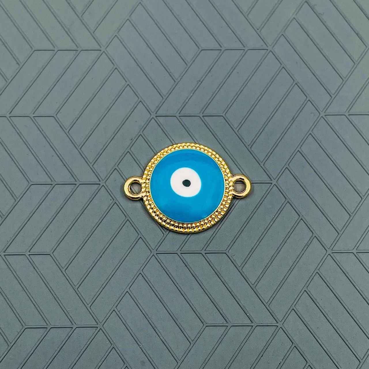 Alloy Enamel Evil Eye Charm For Women Blue Bulk