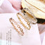 Cubic Zirconia 18K Gold Stainless Steel Openable Bangle Kada Bulk