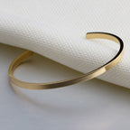 5mm Matte Finish 316 Surgical Stainless Steel Customized Personalised Laser Engraved Free Size Cuff Kada Bangle Bracelet Unisex