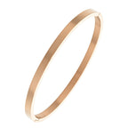4mm Matte Finish 316 Surgical Stainless Steel Silver Customized Personalised Laser Engraved Kada Bangle Bracelet Unisex