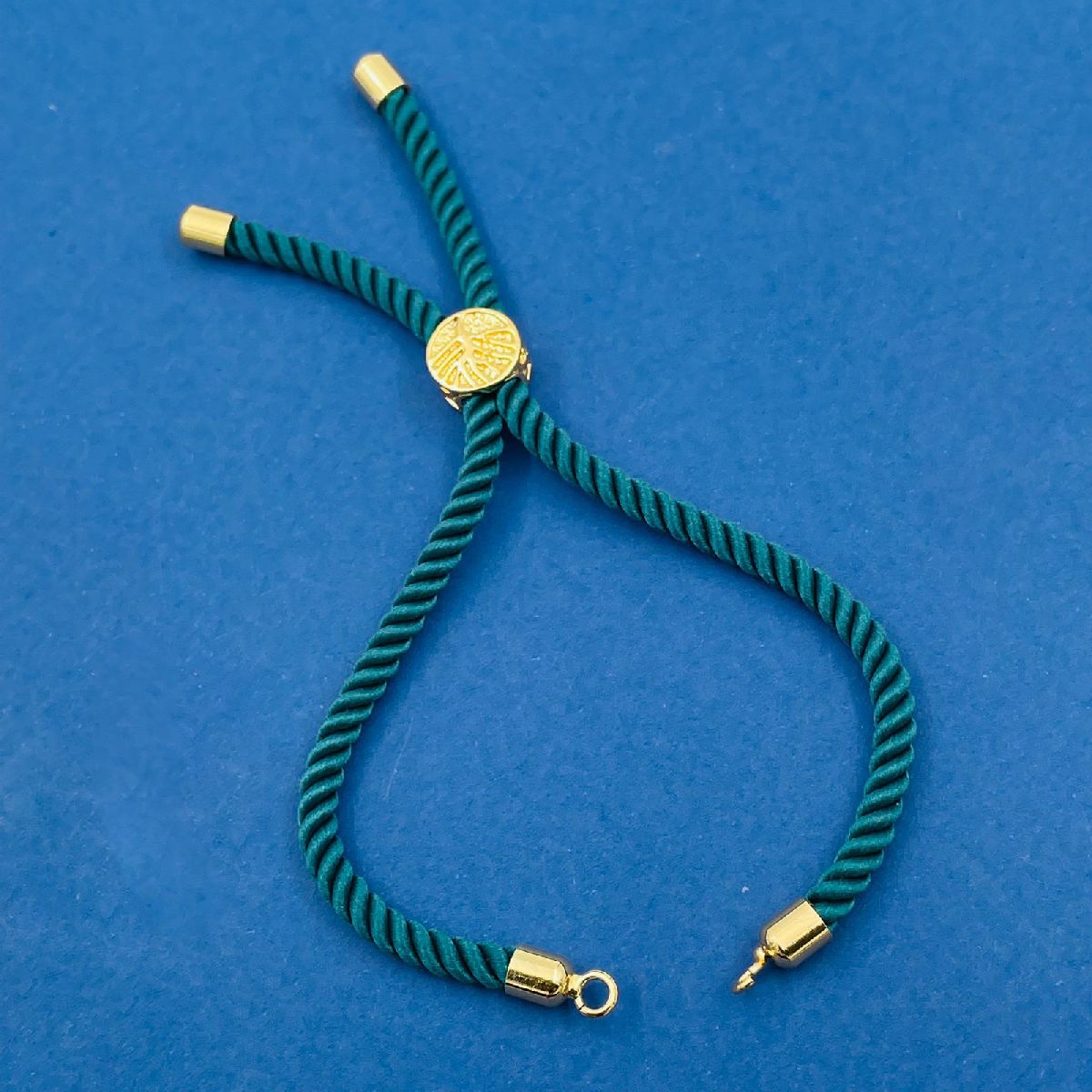 Green Gold Thread Adjustable Extender Accessory Diy 9" Bracelet Bulk