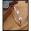 Stainless Steel Cubic Zirconia Rose Gold Bangle Kada Cuff Women Bulk