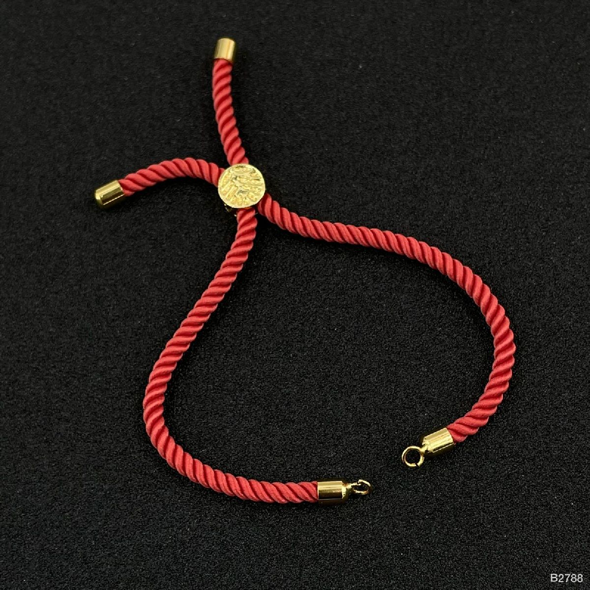 Rust Red Gold Thread Extender Accessory Diy 9" Bracelet Bulk