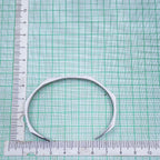 Stainless Steel Plain Silver Hexagon Cuff Kada For Women Bulk