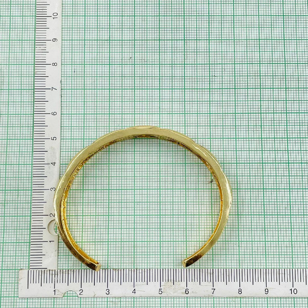 Copper Triangle Multicolour Gold Openable Bangle Cuff For Women Bulk