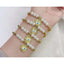 Copper Pearl Evil Eye Charm Gold White Bracelet For Women Bulk