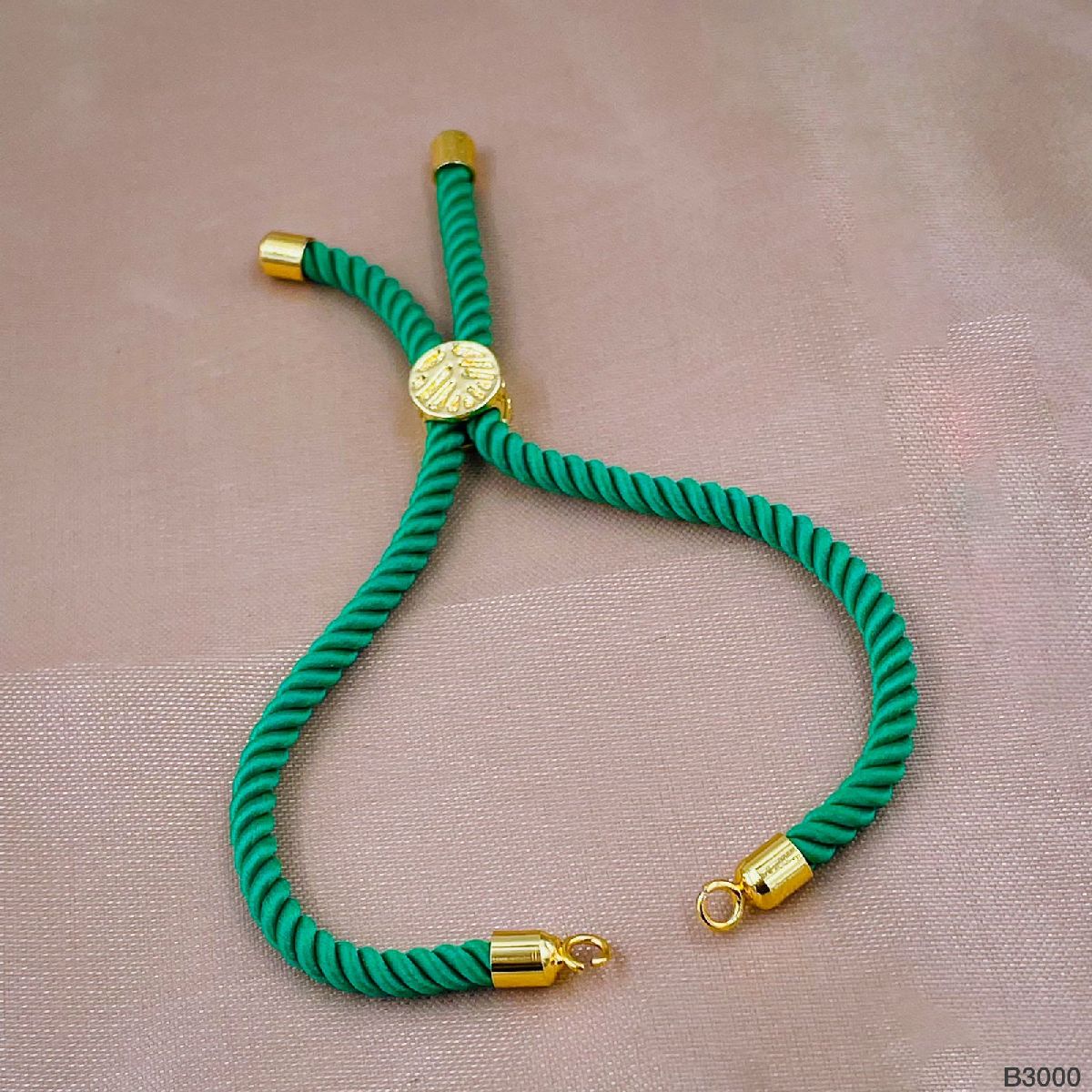 Green Gold Thread Adjustable Extender Accessory Diy 9 Bracelet Bulk