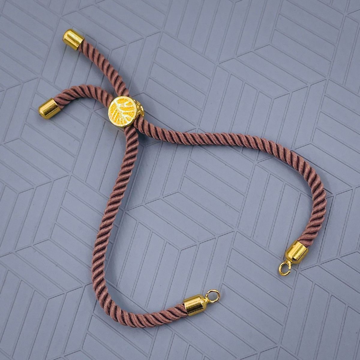 English Beige Gold Thread Extender Accessory Diy 9 Bracelet Bulk