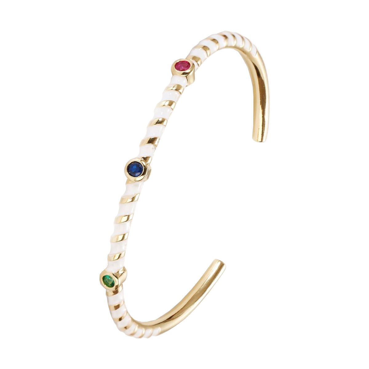 Hot Neon Pink Enamel Slim Studded Free Size Cuff Kada Bangle Bulk