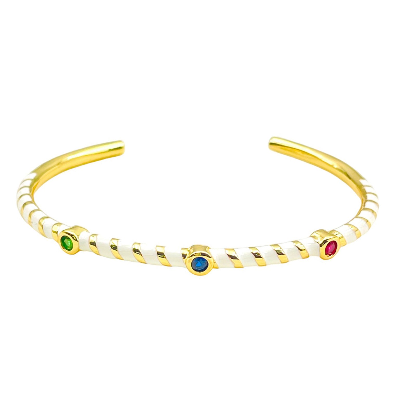 Hot Neon Pink Enamel Slim Studded Free Size Cuff Kada Bangle Bulk