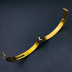 Dancing Zircons 18K Gold Stainless Steel Openable Kada Bangle Bulk