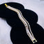 Baguette Marquise CZ 18K Gold Tennis Solitaire Bracelet Bulk