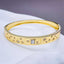 Celestial Star Cubic Zirconia 18K Gold Openable Kada Bangle Bulk