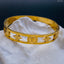 Queen Coin Ginni Gold Anti Tarnish Stainless Steel Openable Kada Bulk