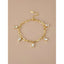 Baguette Cubic Zirconia 18k Gold Anti Tarnish Stainless Steel Links Chain Bracelet for Women