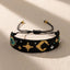 Black Blue Evil Eye Handmade Beads Adjustable Bracelet Men Women Bulk
