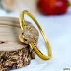 Dark Pink Teddy Bear 18K Gold Anti Tarnish Openable Kada Bangle Bulk