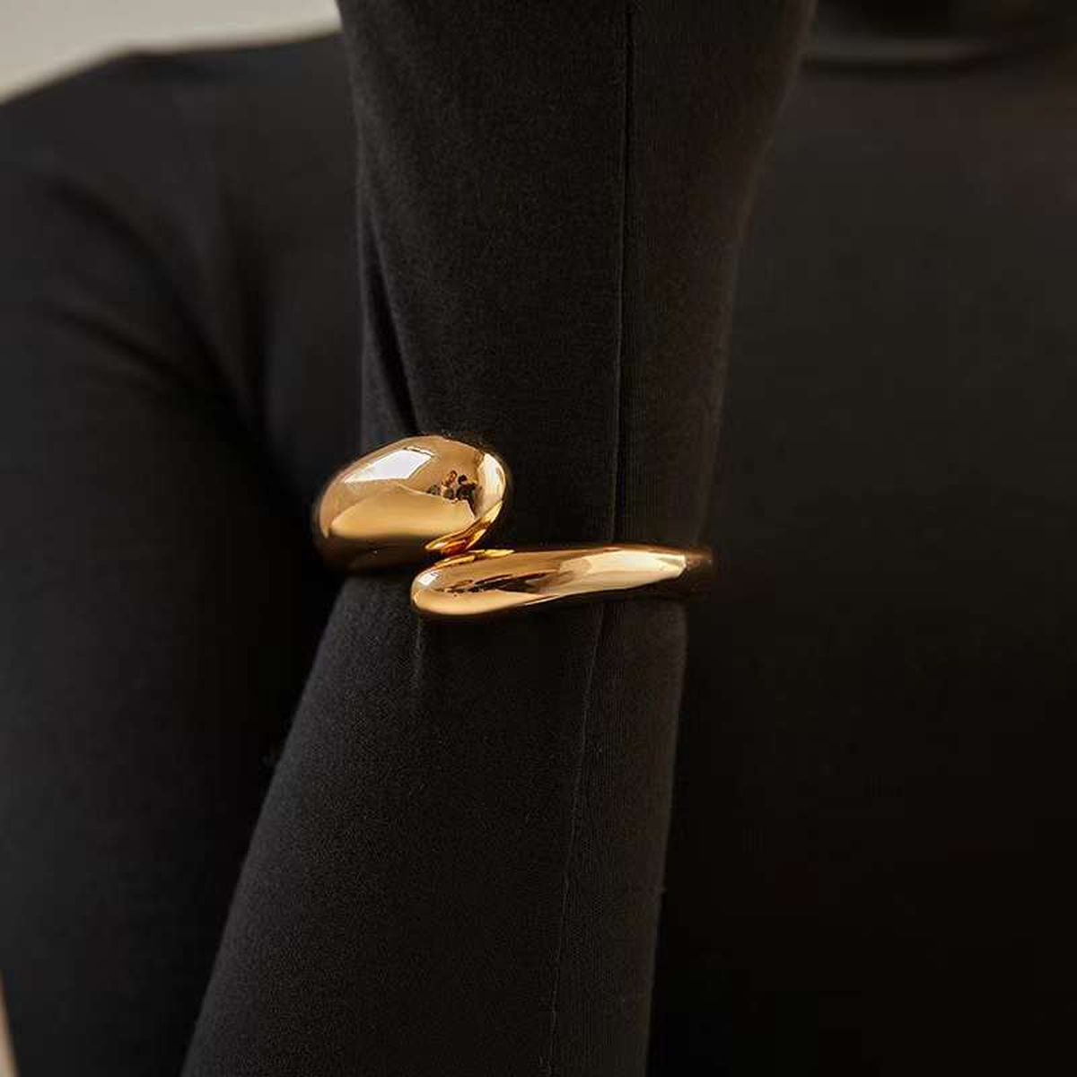 Twin Layer White 18K Gold Anti Tarnish Bracelet Kada For Women Bulk