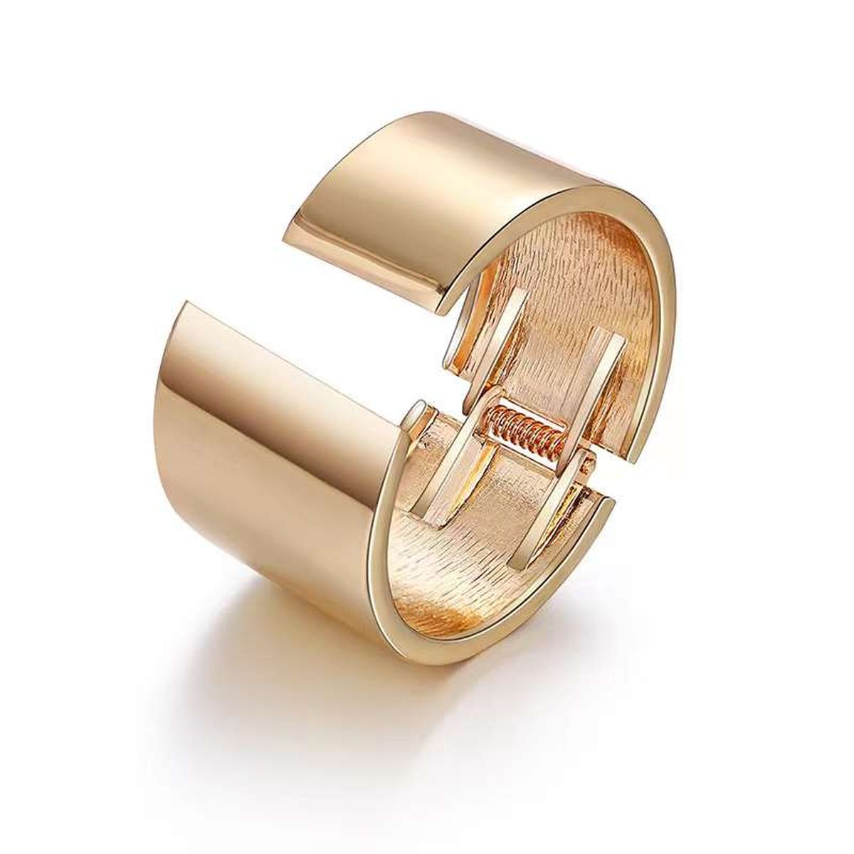 18K Gold Anti Tarnish Bracelet Kada Cuff For Women Bulk Secondary image