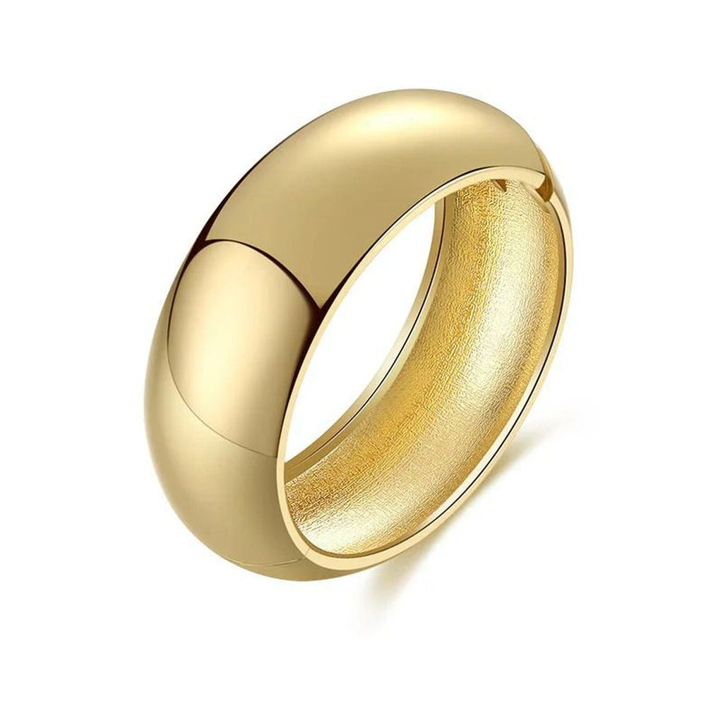 Oval 18K Gold Anti Tarnish Openable Bracelet Kada For Women Bulk