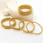 Layered Snake 18K Gold Anti Tarnish Stainless Steel Bracelet Bulk