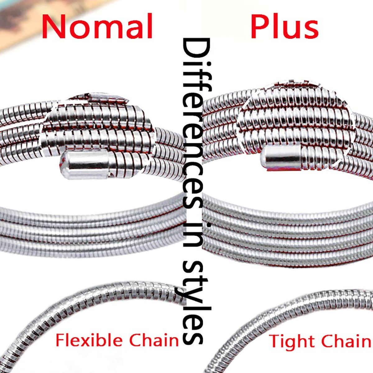 Layered Snake 18K Gold Anti Tarnish Stainless Steel Bracelet Bulk