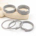 Layered Snake 18K Gold Anti Tarnish Stainless Steel Bracelet Bulk