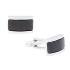 Rectangle Black Cufflinks In Box Bulk