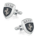 Fancy Black Ferrari Horse Cufflinks In Box Bulk