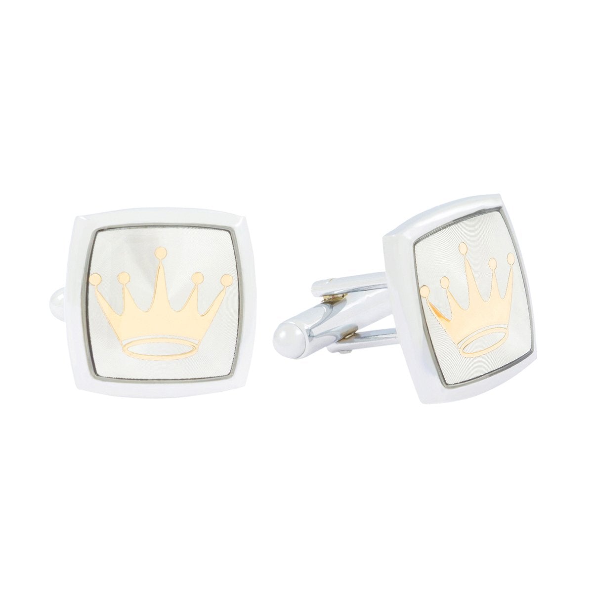 Cushion Silver Ferrari Horse Cufflinks In Box Bulk Secondary image