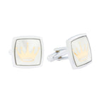 Cushion Silver Ferrari Horse Cufflinks In Box Bulk