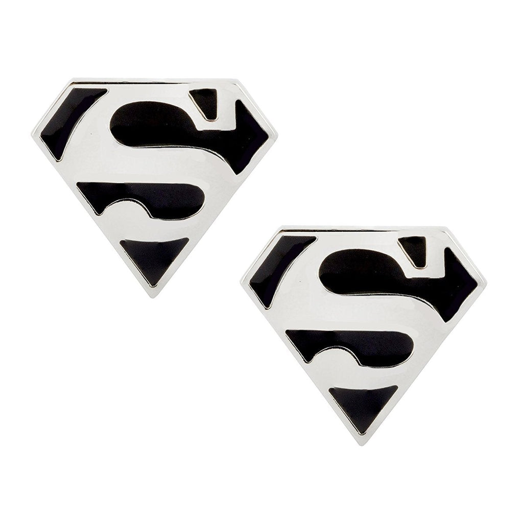 Black Superman Cufflinks In Box Bulk