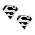 Black Superman Cufflinks In Box Bulk