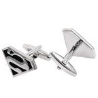 Black Superman Cufflinks In Box Bulk