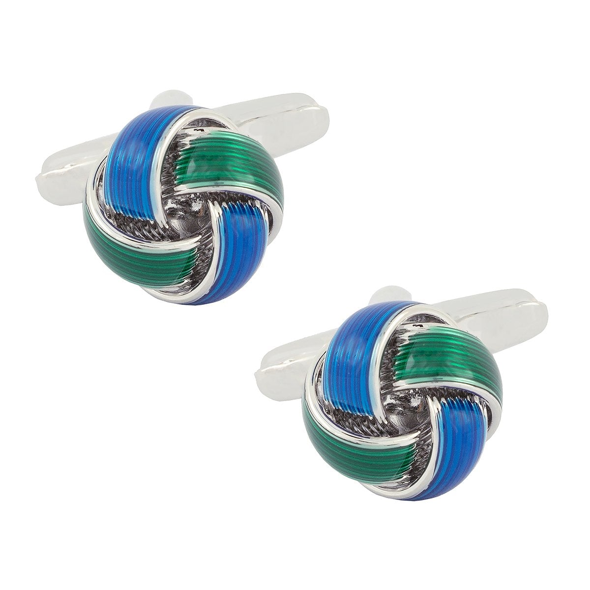 Knott Blue Knot Cufflinks In Box Bulk Main image