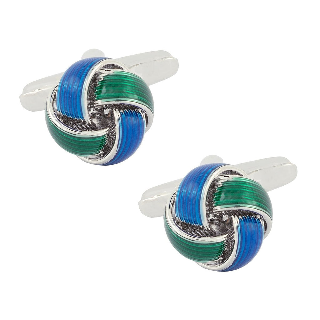 Knott Blue Knot Cufflinks In Box Bulk