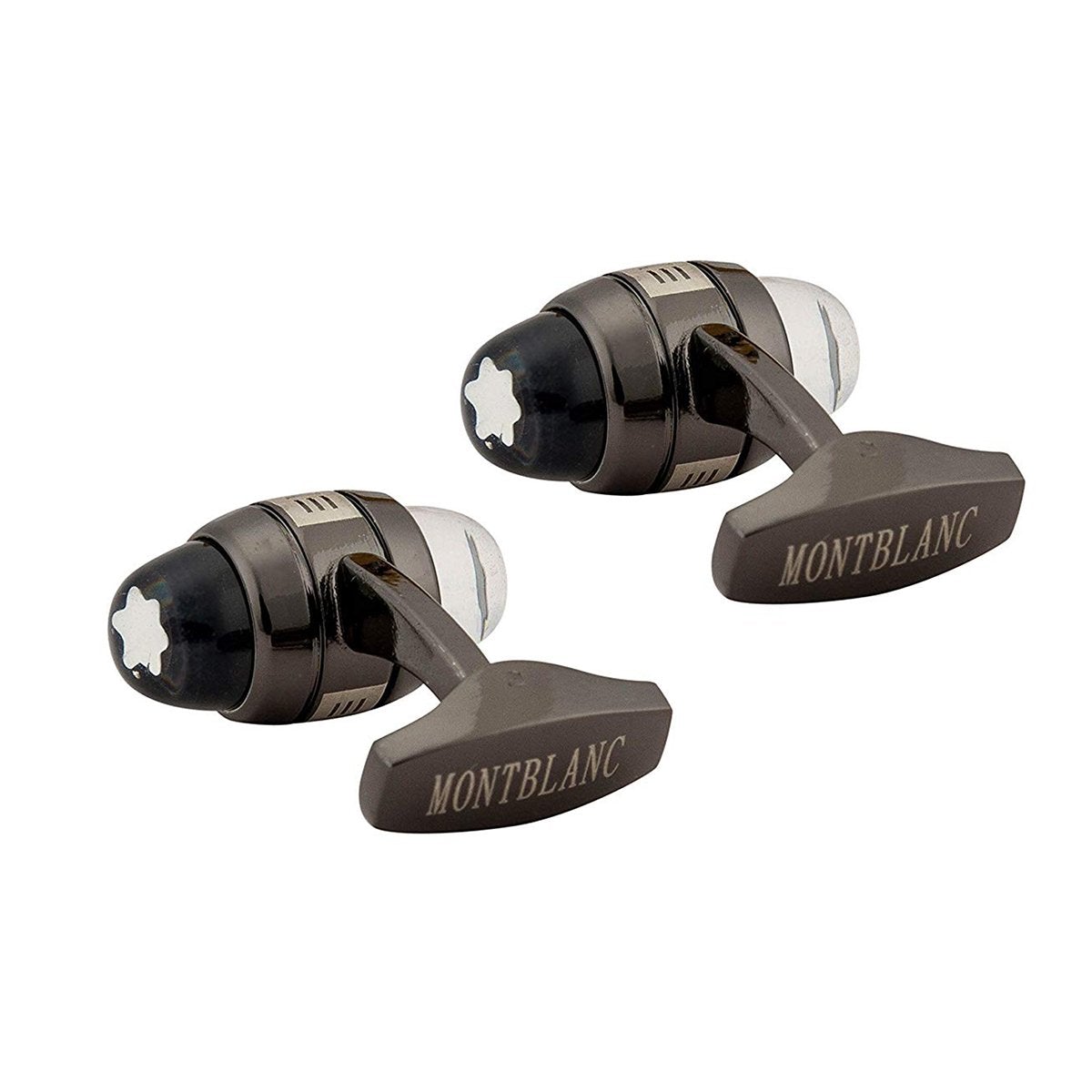 Star Filigree Black Cufflinks In Box Bulk Secondary image
