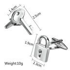 Fancy Silver Cufflinks In Box Bulk