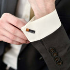 Cylinder Black Duracell Battery Cufflinks In Box Bulk