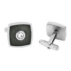 Cushion Black Diamond Cufflinks In Box Bulk