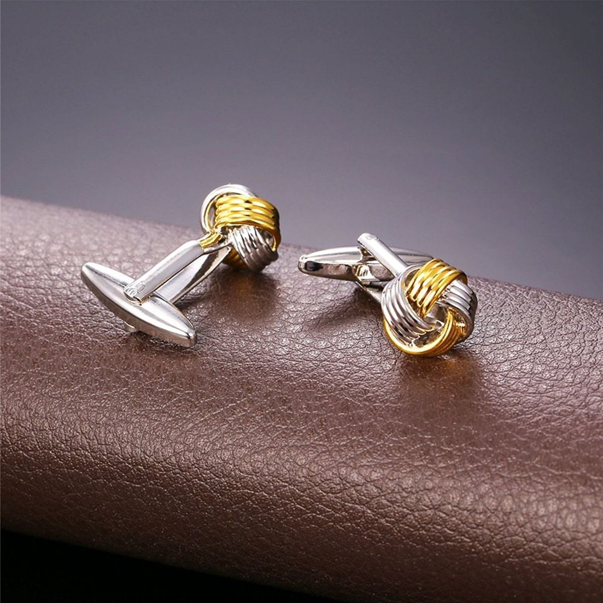 Knott Gold Knot Cufflinks In Box Bulk