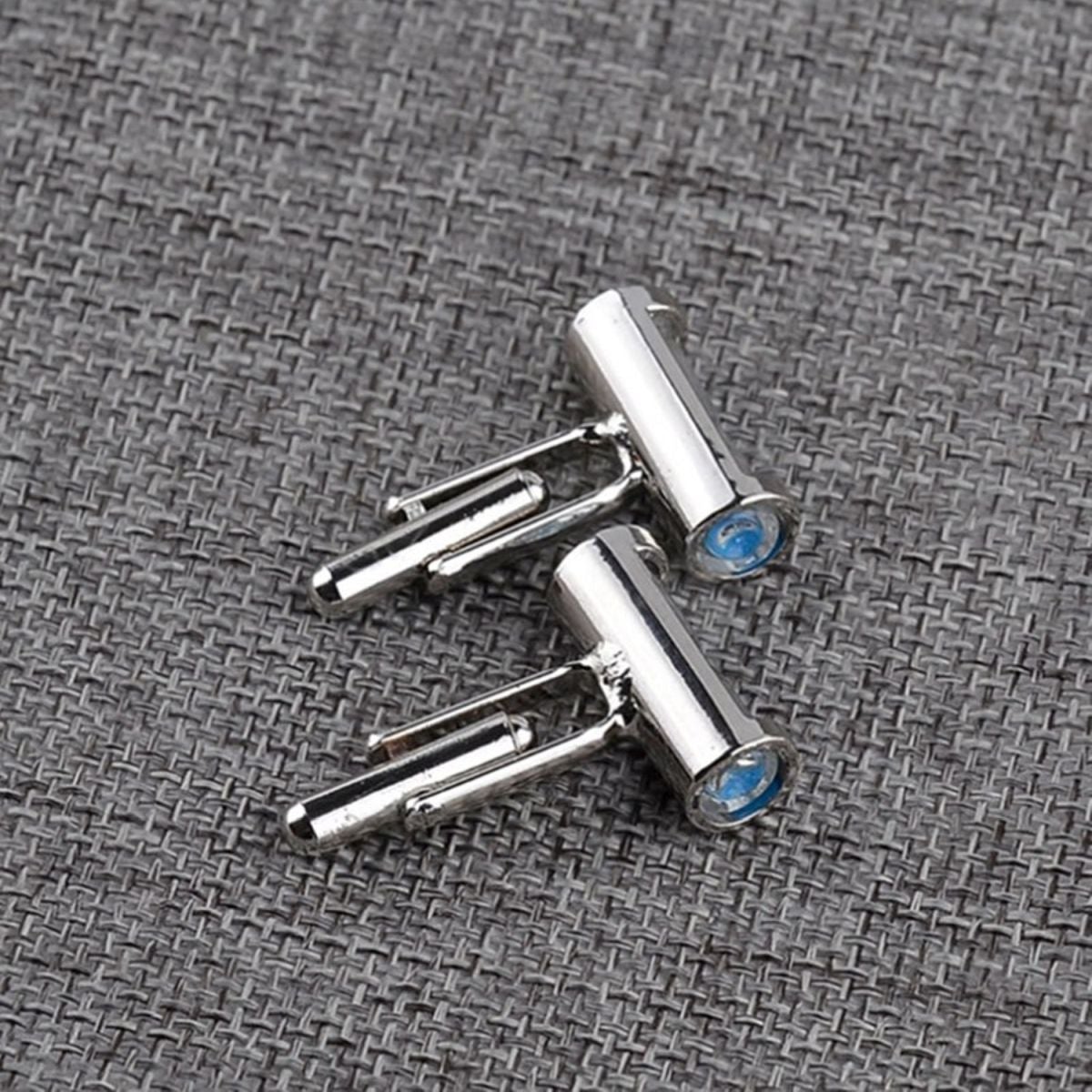 Fancy Blue Sand Timer Hour Glass Cufflinks In Box Bulk