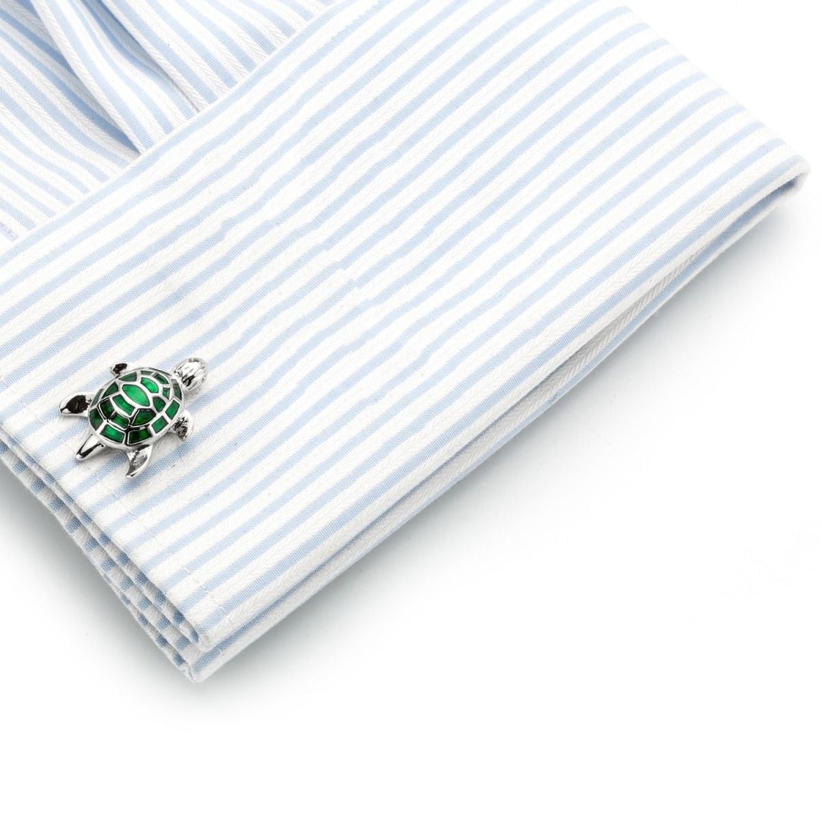 Turtle Tortoise Green Cufflinks In Box Bulk