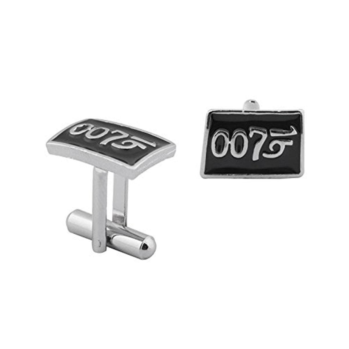 James Bond 007 Black Cufflinks In Box Bulk