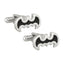 Super Hero Batman Black Cufflinks In Box Bulk