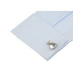 Money Bag Dollar Silver Cufflinks In Box Bulk