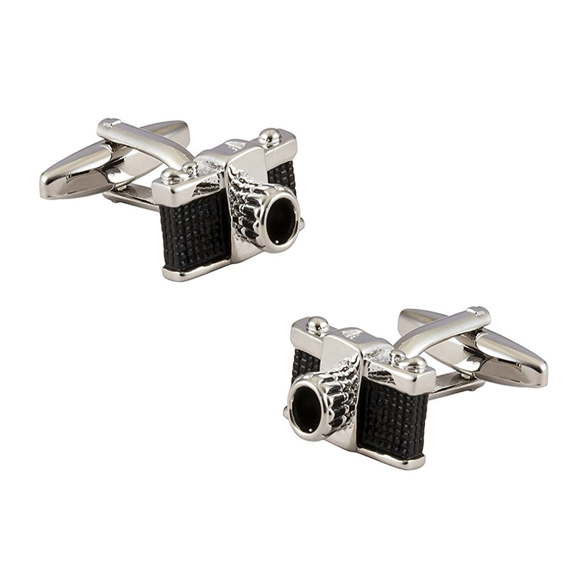 Camera Black Cufflinks In Box Bulk Secondary image