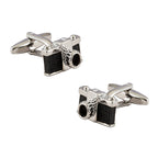 Camera Black Cufflinks In Box Bulk