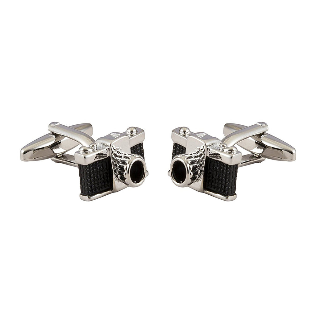 Camera Black Cufflinks In Box Bulk