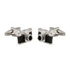 Camera Black Cufflinks In Box Bulk